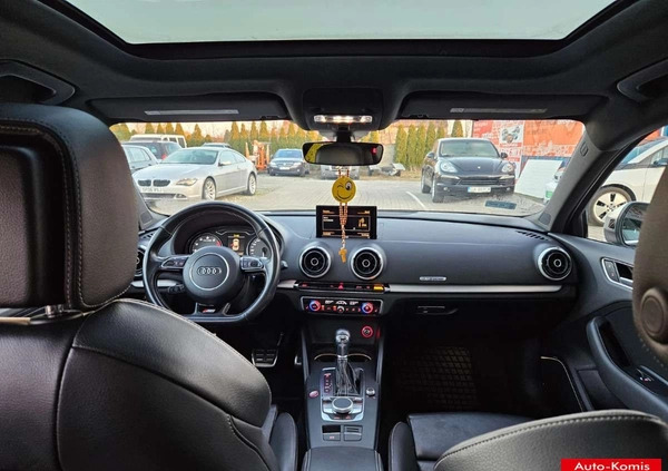 Audi S3 cena 86800 przebieg: 56000, rok produkcji 2016 z Czerwionka-Leszczyny małe 667